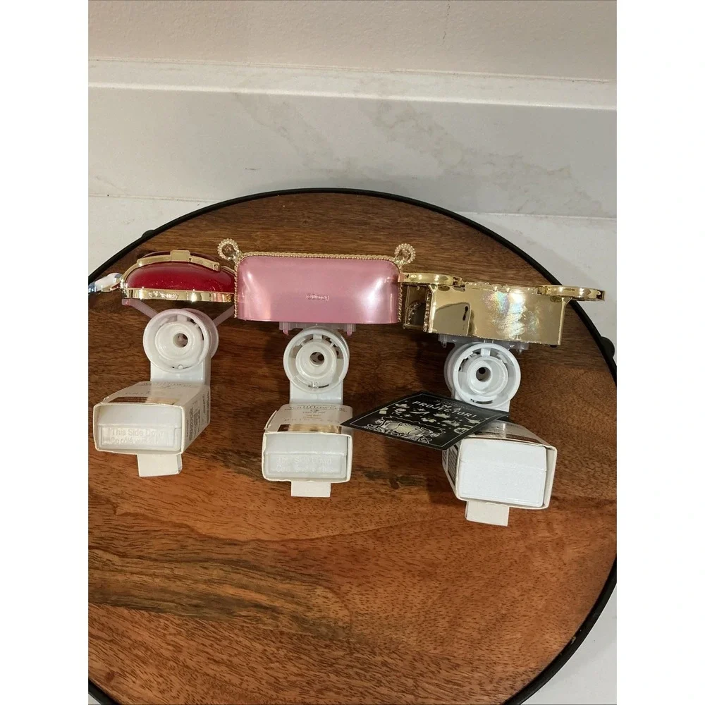 Bath & Body Works Disney Princess Wallflower Plug in Lot of 3 Carriage Crown App